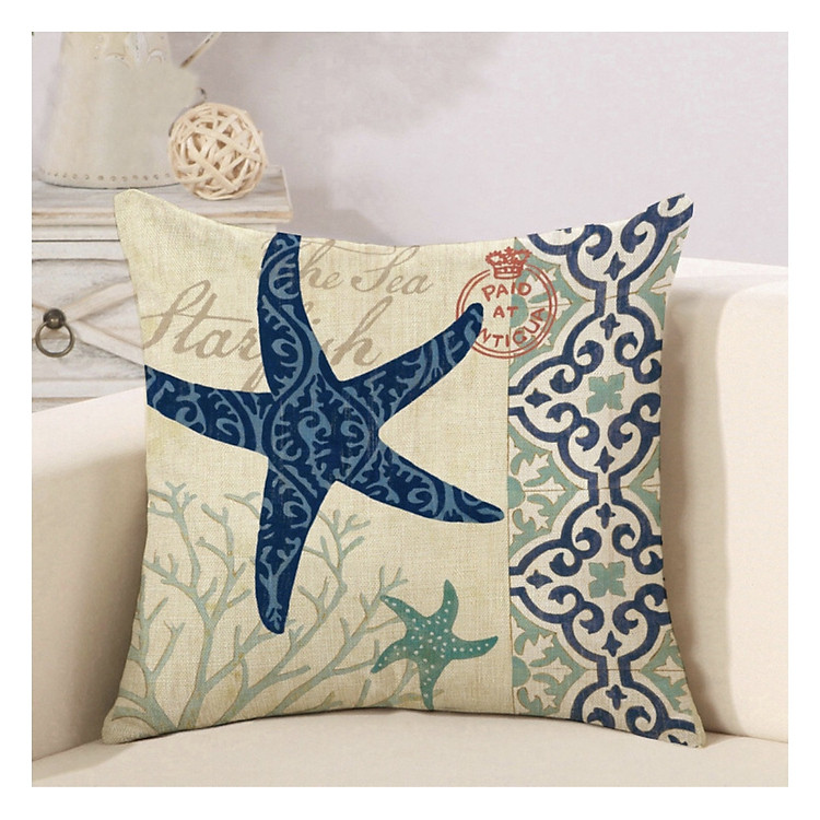 Gối Tựa Gối Trang Trí Sofa Sinh Vật Biển 45*45cm