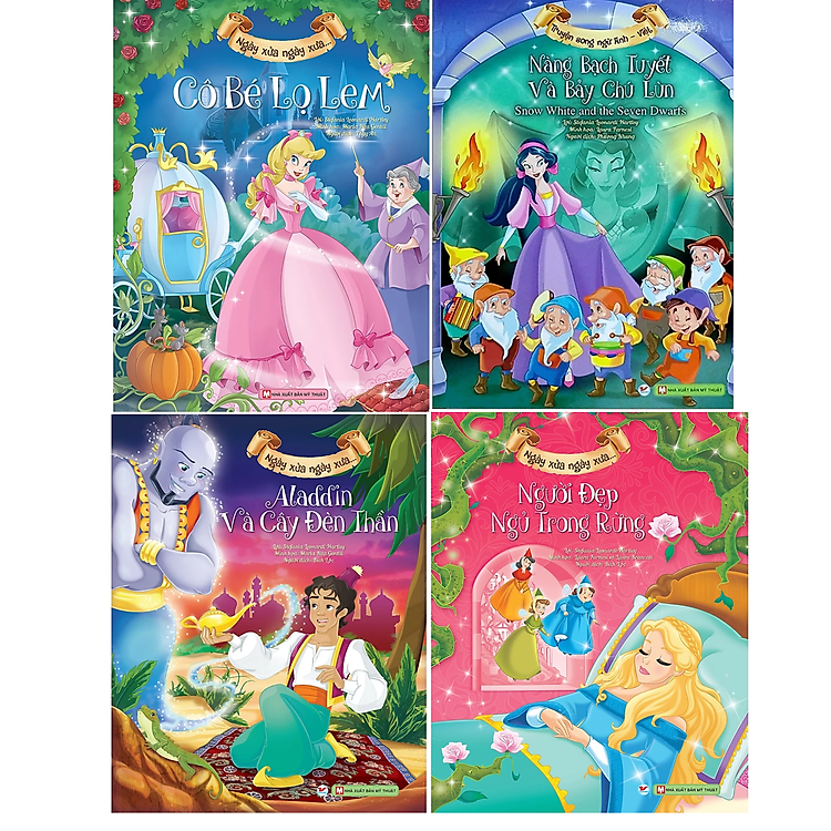 4Q Sách Song Ngữ Anh – Việt Ngày Xửa Ngày Xưa: Aladdin Và Cây Đèn Thần