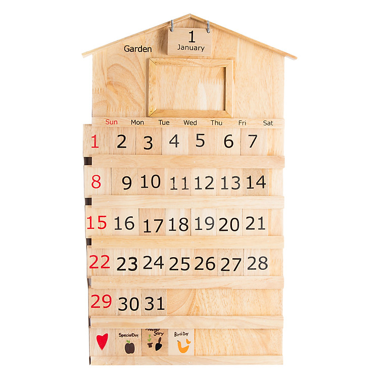 Đồ Chơi Lịch Gỗ Tottosi 501009