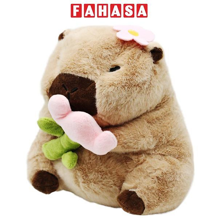 Mua tại MyKingdom: Thú Bông Capybara Ôm Hoa 25 cm - Ngập tràn khuyến mãi