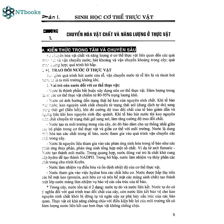 Bồi Dưỡng Học Sinh Giỏi Sinh Học 11 - Phan Khắc Nghệ - Ảnh 4