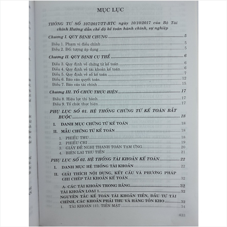 Chế Độ Kế Toán Hành Chính Sự Nghiệp theo Thông tư số 107/2017/TT-BTC (V1346T) - Ảnh 3