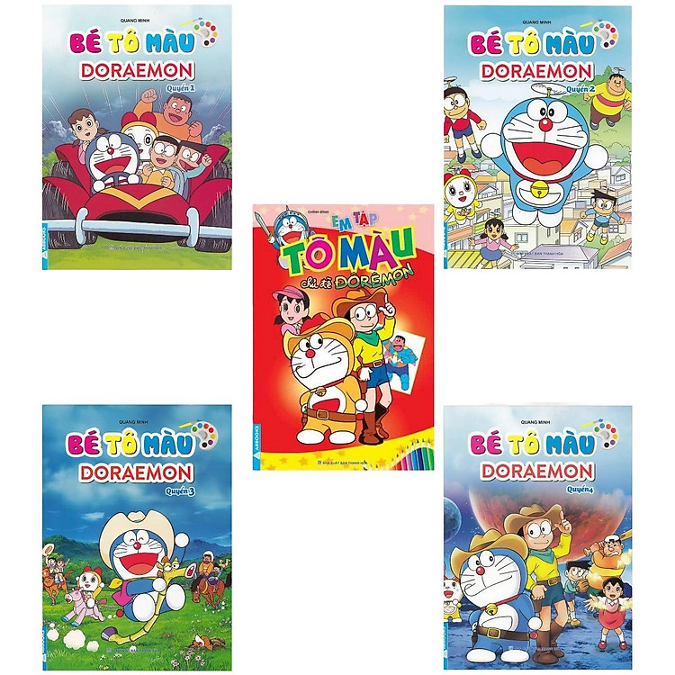 Bé Tô Màu – Chủ Đề Doraemon