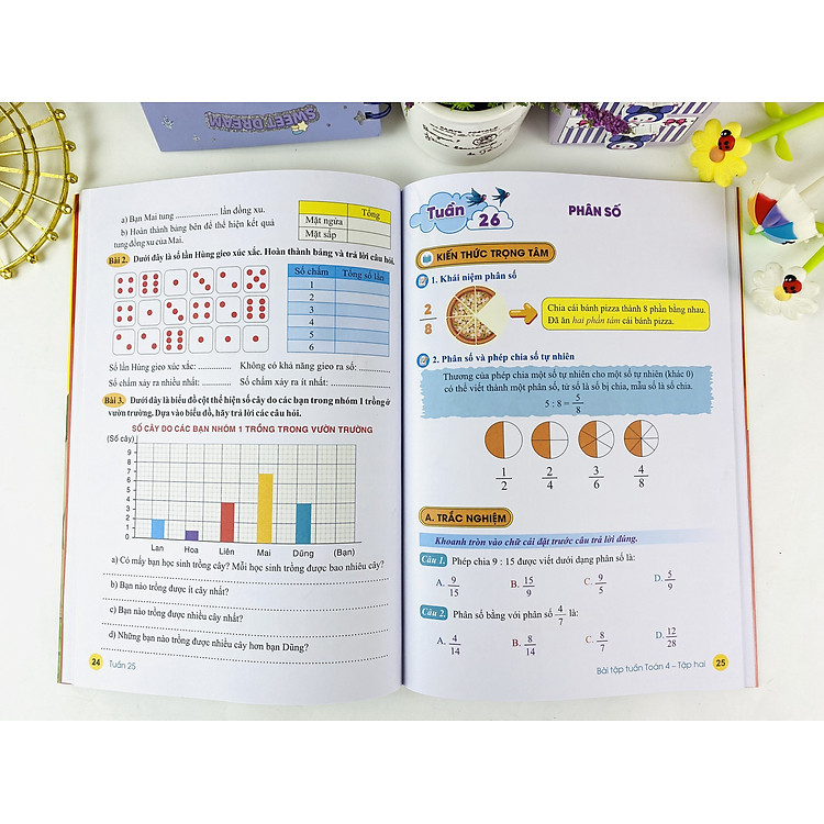 Bài Tập Tuần Toán 4 - Kết Nối Tri Thức (Tập 2) - Ảnh 6