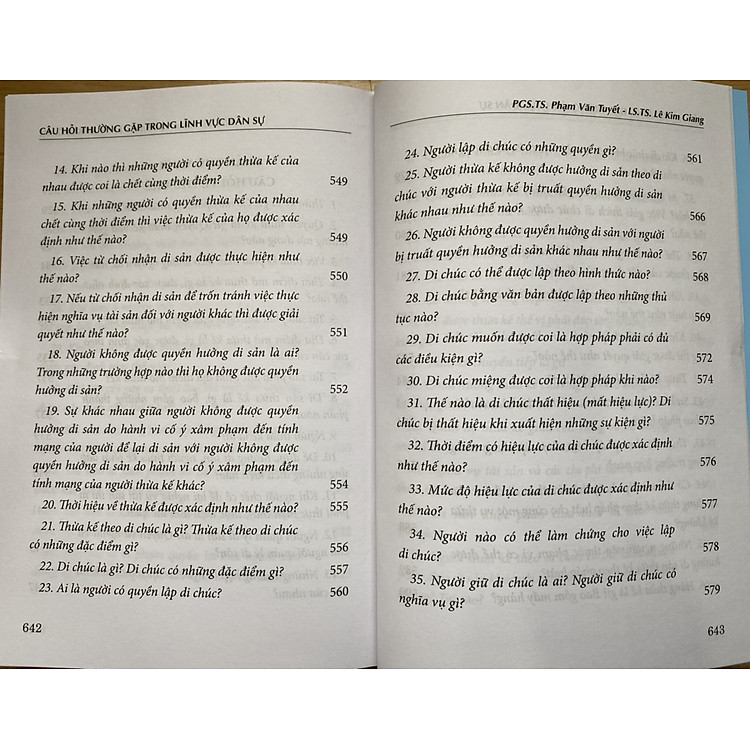 Các câu hỏi thường gặp trong lĩnh vực dân sự - Ảnh 3