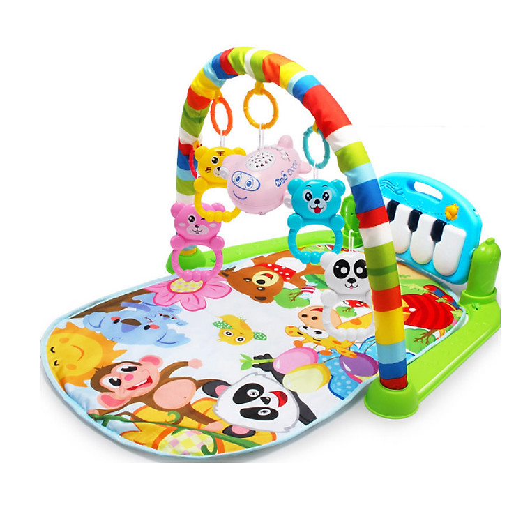 Thảm Nhạc Hình Đàn Piano Chú Khỉ (Giao Đúng Mẫu)