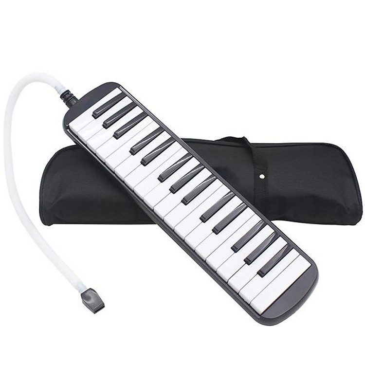 Kèn Melodica 32 Phím - Màu Đen Chính hãng Giá rẻ - Hình ảnh 2