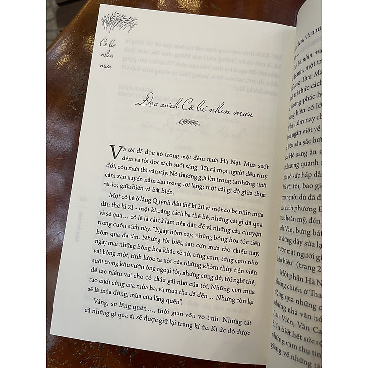 CÔ BÉ NHÌN MƯA - Hồi ký của Đặng Thị Hạnh - Ảnh 2