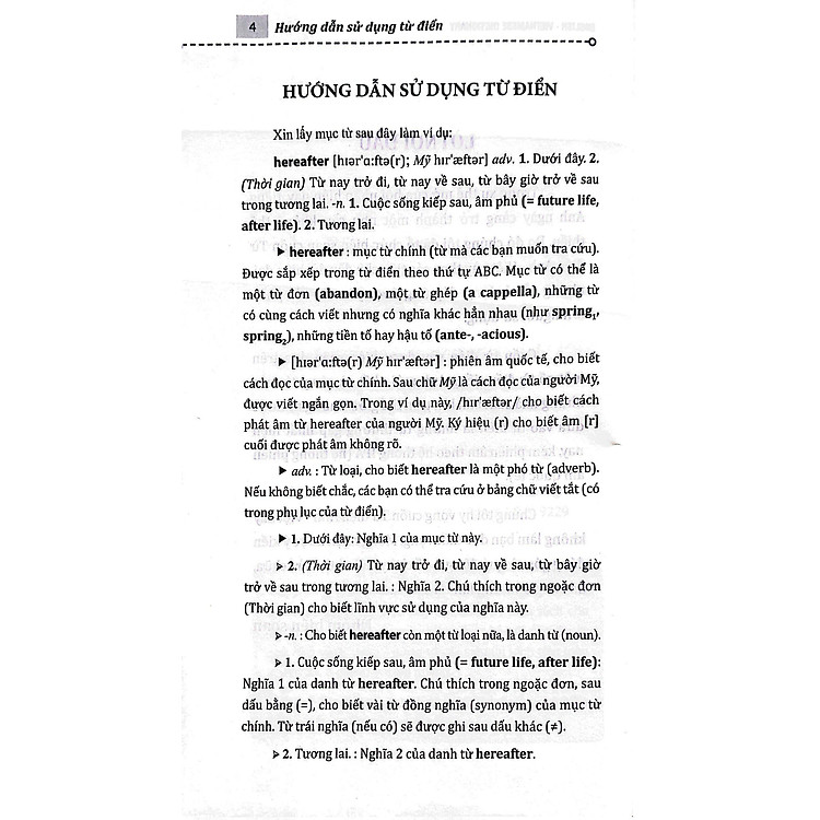 Từ Điển Anh Việt 225.000 Mục Từ & Định Nghĩa (Tái Bản 2024) - Ảnh 3