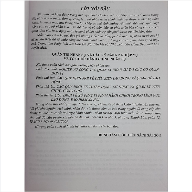 Quản Trị Nhân Sự và Các Kỹ Năng Nghiệp Vụ về Tổ Chức Hành Chính Nhân Sự - Ảnh 2
