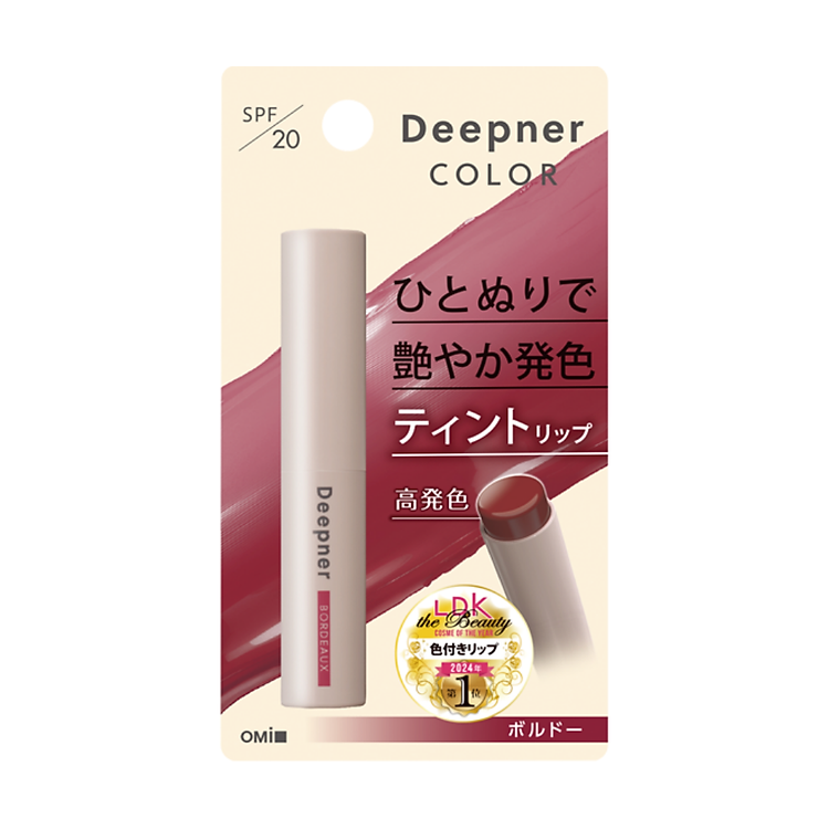 Son dưỡng môi chống nắng OMI MENTURM DEEPNER màu bordeaux (2.3 g/thỏi)