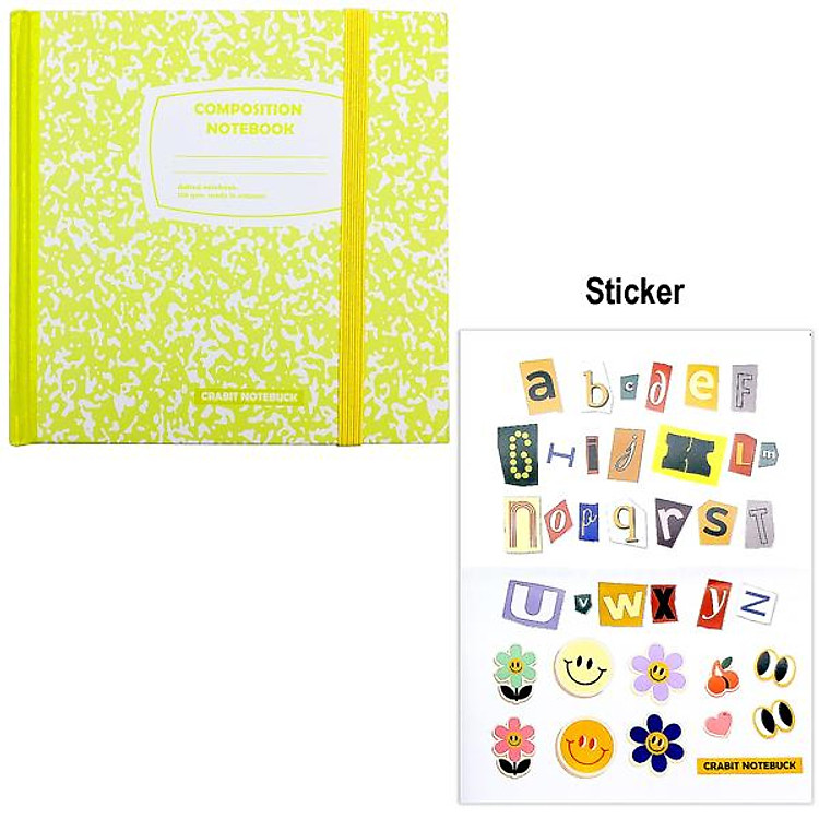 Sổ Dot Khổ Vuông 140 Trang 130gsm (kèm sticker)