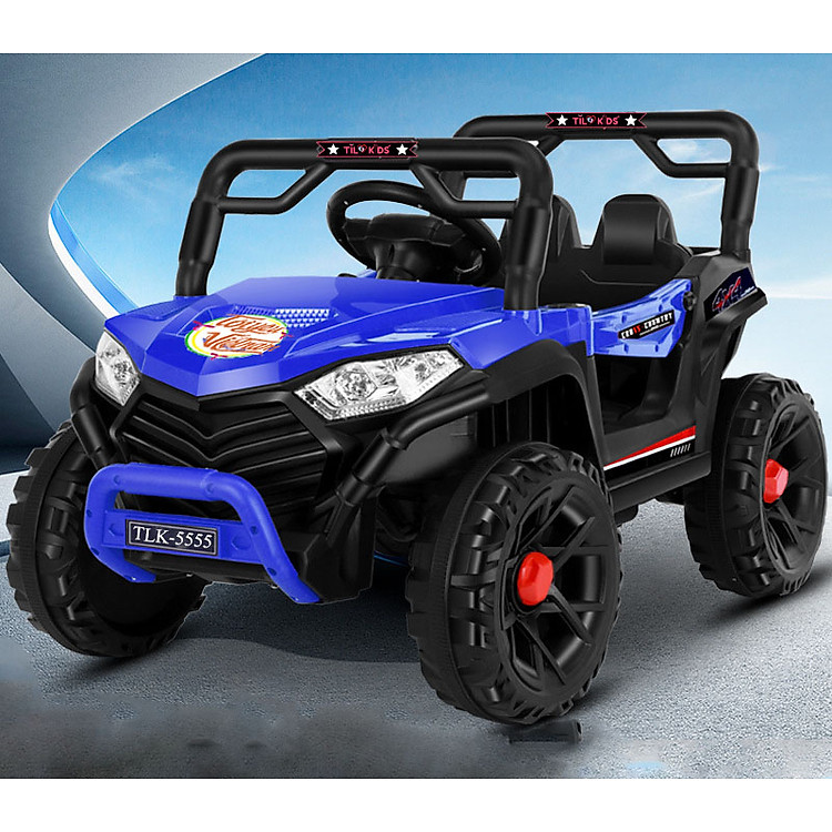Xe ô tô điện TILO KIDS TLK-5555 Xanh Dương Chính hãng Tiết kiệm - Hình ảnh 4