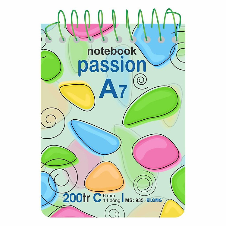 Sổ Kẻ Ngang Lò Xo KLONG A7 (200 trang) - Ảnh 5
