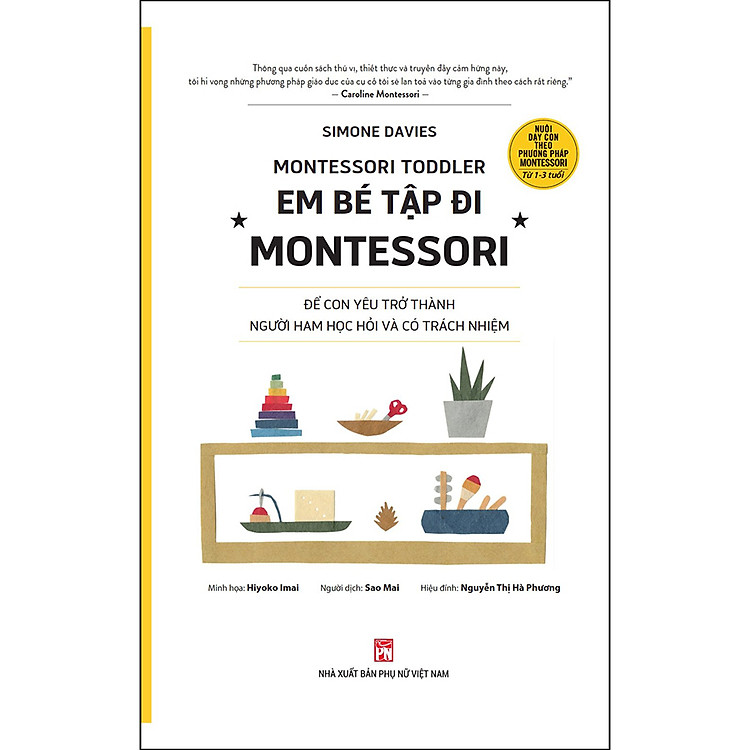 Montessori Toddler – Em Bé Tập Đi Montessori