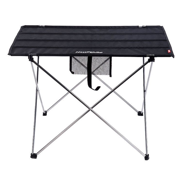 Bàn Xếp Đa Năng Dã Ngoại, Cắm Trại Naturehike (Size Lớn) - Màu Đen