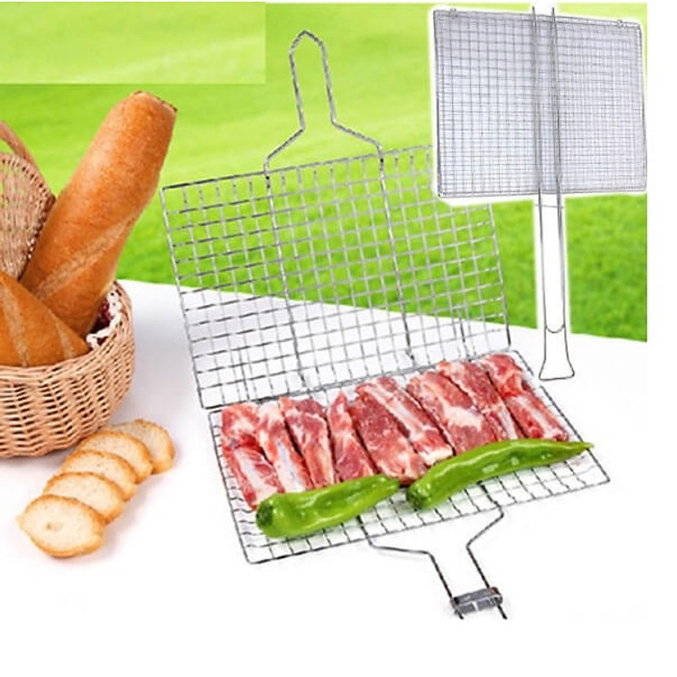 Vỉ Nướng Hộp 100% Inox Cao Cấp Chống Gỉ
