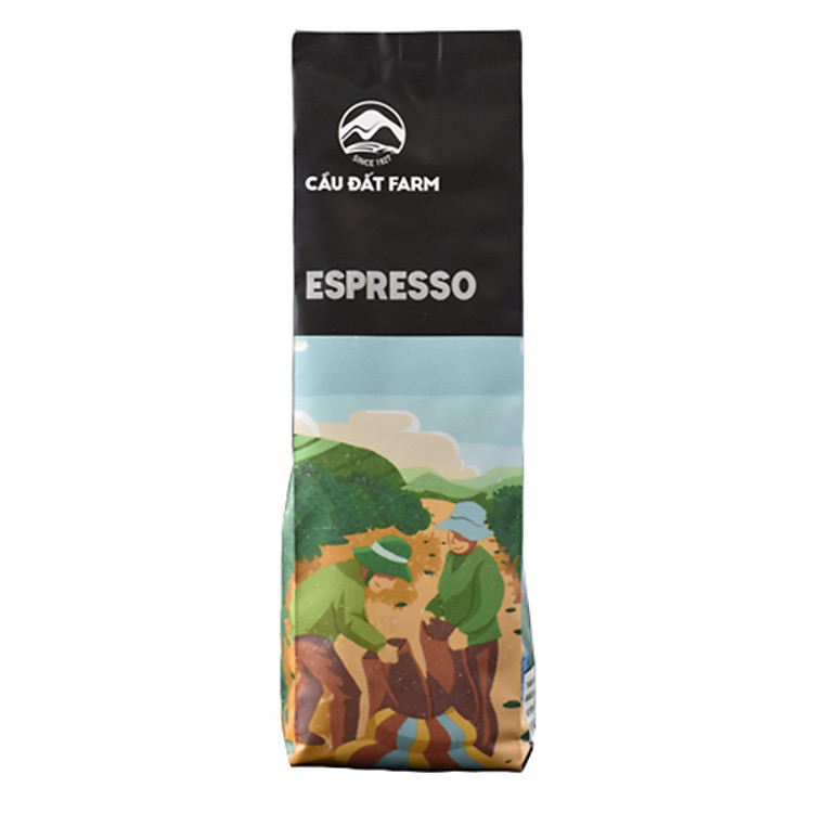 Cà Phê Espresso Cầu Đất Farm (250g)