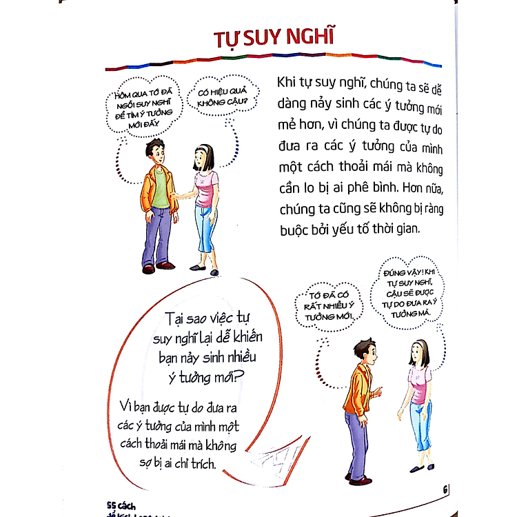 Tủ Sách Kĩ Năng Sống Dành Cho Học Sinh - 55 Cách Để Kích Hoạt Tư Duy - Ảnh 3