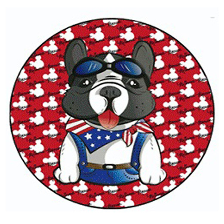 Nệm thảm tròn cho chó mèo (mẫu giao ngẫu nhiên)