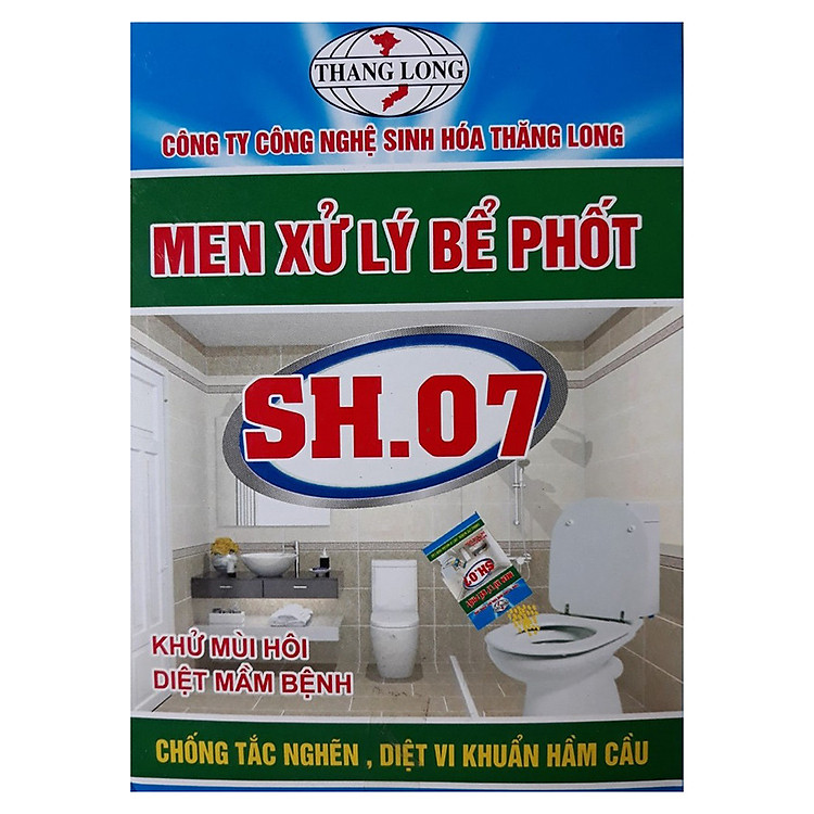 Combo 2 Gói Men Xử Lý Bể Phốt Thăng Long