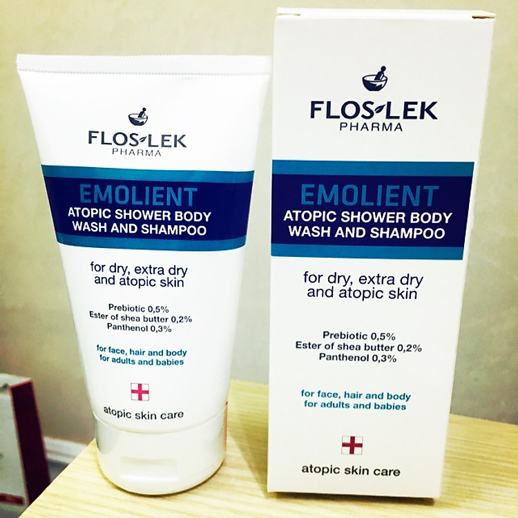 Dầu gội và sữa tắm Floslek 150ml Chính hãng Ưu đãi - Hình ảnh 4