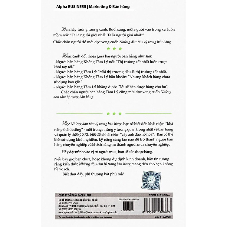 Những đòn Tâm lý trong Bán hàng (Tái bản Mới nhất) - Ảnh 5