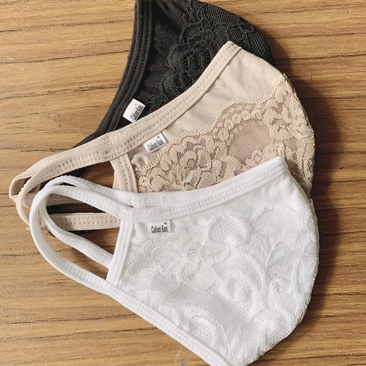 Set 3 khẩu trang ren thời trang giá cực sốc