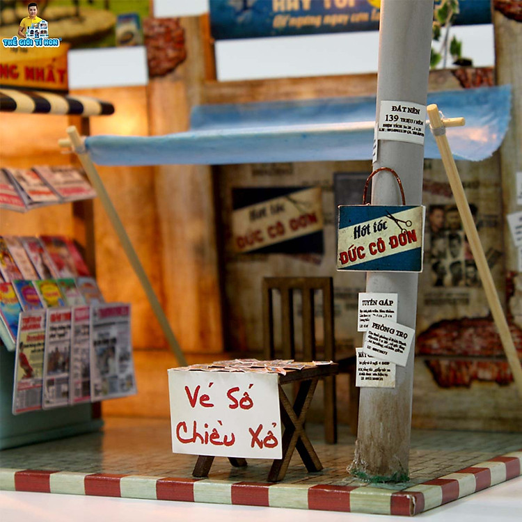 Mua Mô Hình DIY Sài Gòn Xưa Nay Chính hãng Giá rẻ - Hình ảnh 5
