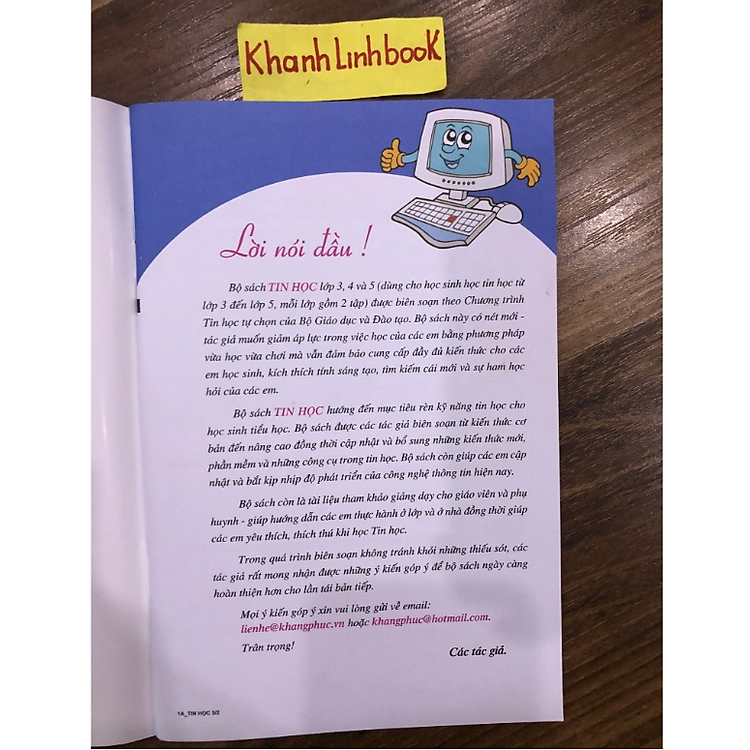 Tin học Lớp 5 - Tập 1 + 2 (KP) - Ảnh 4