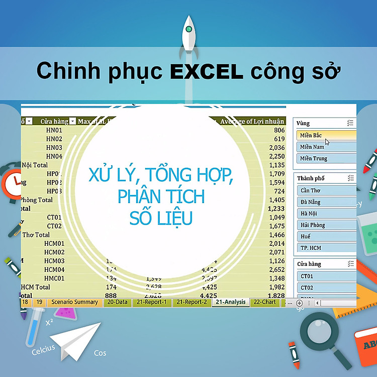 Khóa Học Chinh Phục Excel Công Sở