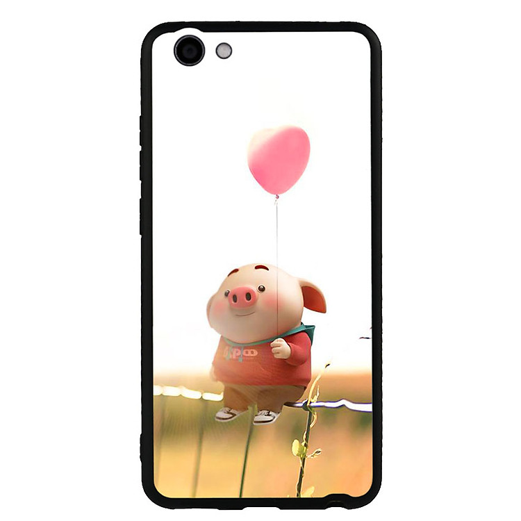 Ốp Lưng Viền TPU cho điện thoại Vivo Y71 - Pig 19