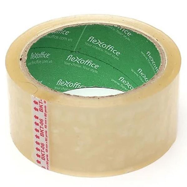 Băng Keo Trong 48mm x 60 Yards Flexoffice BKT06 - Ảnh 3