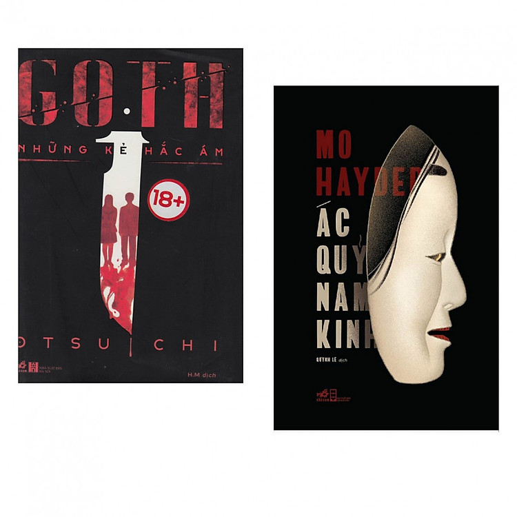 Combo Truyện Kinh Dị: GOTH - Những Kẻ Hắc Ám + Ác Quỷ Nam Kinh - (Tặng Kèm Postcard Greenlife)