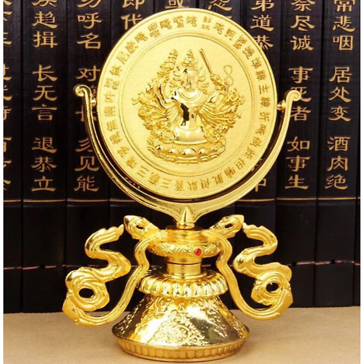 Kính đàn Chuẩn Đề - vàng (pháp khí mật tông)