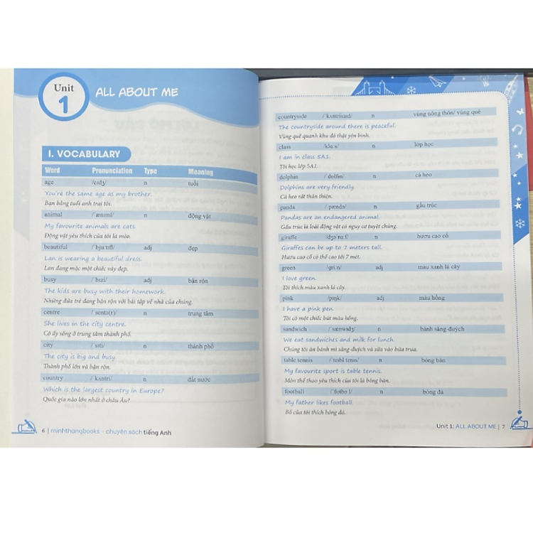 GLOBAL SUCCESS Luyện Chuyên Sâu Ngữ Pháp Và Từ Vựng Tiếng Anh Lớp 5 (Tập 1 + 2) - Ảnh 3