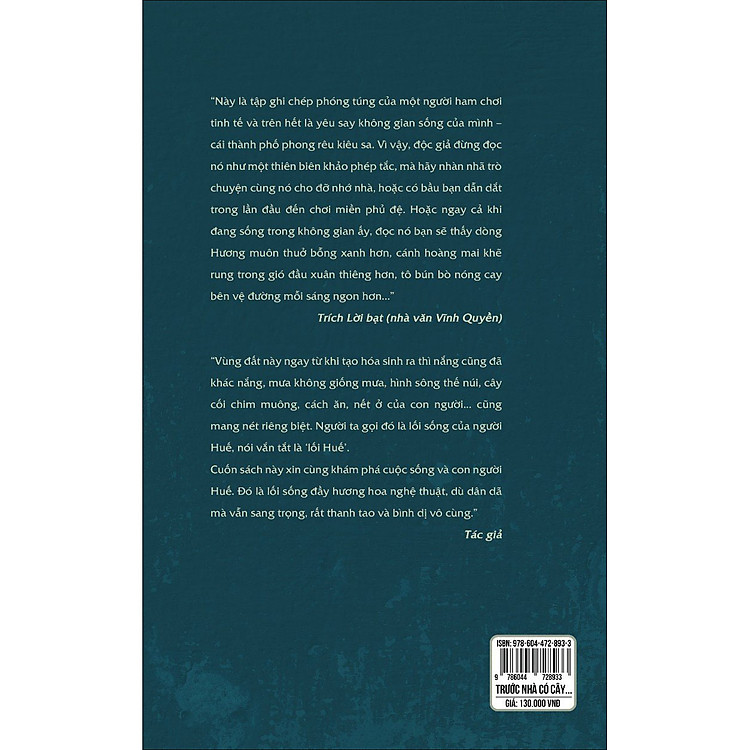 Trước Nhà Có Cây Hoàng Mai: Những Ghi Chép Về Huế - Xứ Sở Phong Rêu Kiêu Sa - Ảnh 2