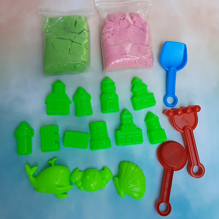 Bộ đất nặn sinh học an toàn cho trẻ-cát động học