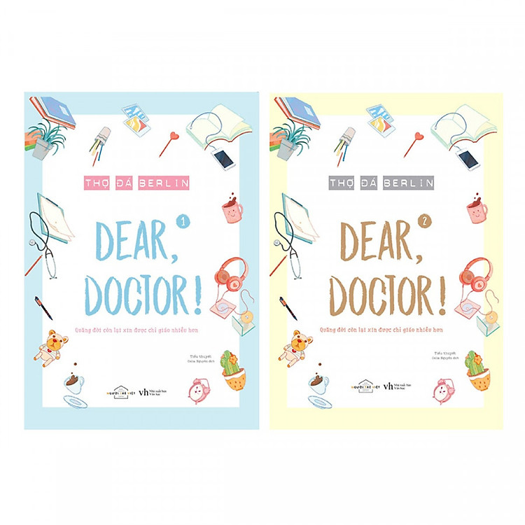 Combo Dear, Doctor (Trọn Bộ 2 tập) - Bản Bặc Biệt Tặng 4 Postcard Siêu Xinh