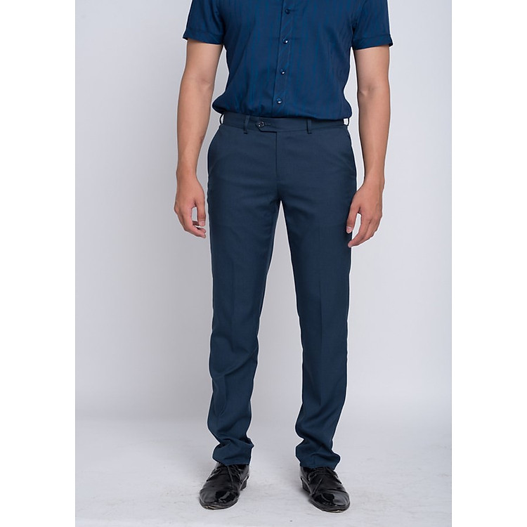 Quần Âu Nam Regular Fit Owen QR80849 - Xanh Navy