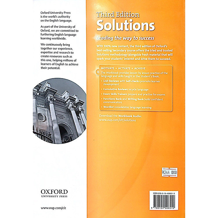Solutions (3E) Upper-Intermediate Workbook - Ảnh 3