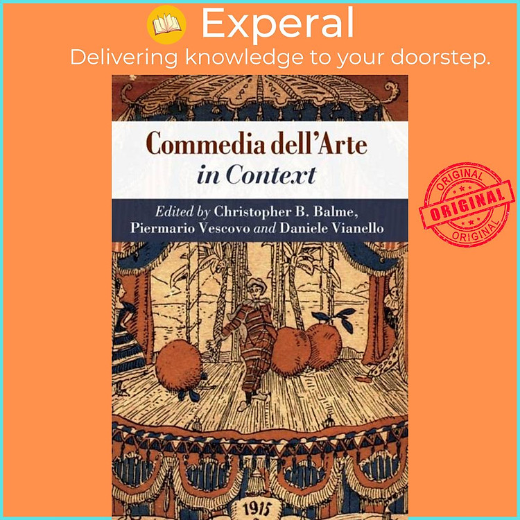 Sách - Commedia 'Arte in Context by Daniele Vianello (UK edition, paperback)