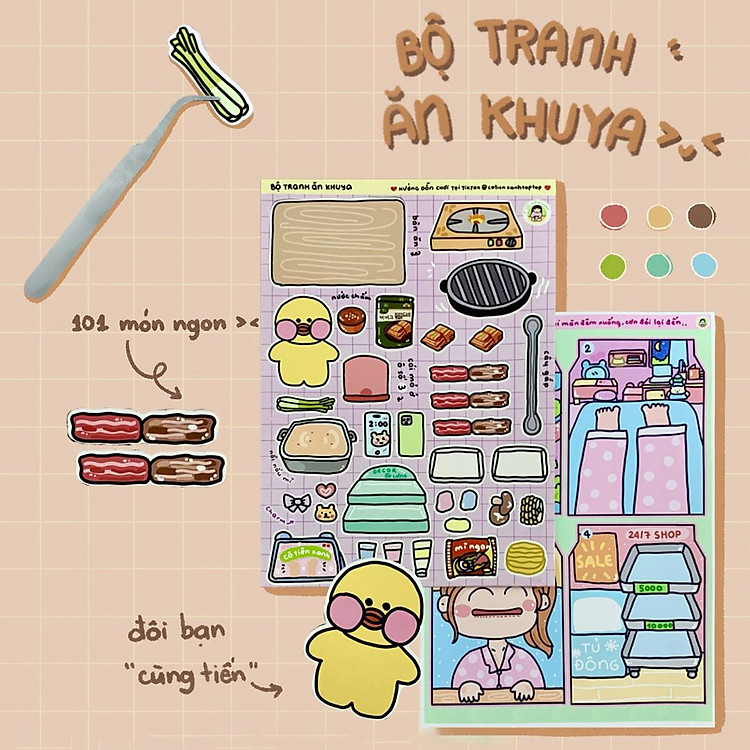 Mua Bộ Tranh Tương Tác Cô Tiên Xanh Chính hãng Tiết kiệm - Hình ảnh 5