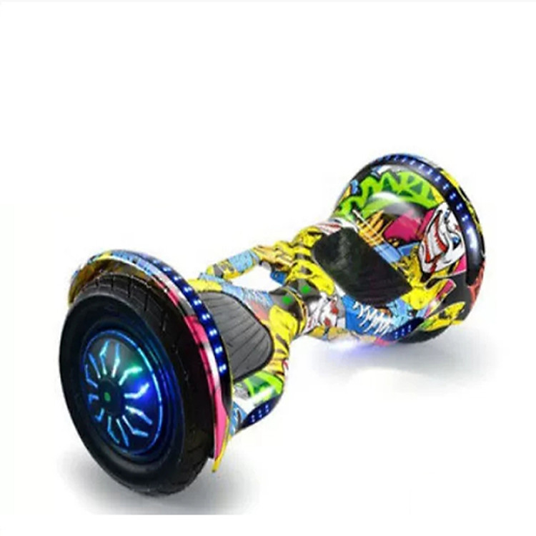 Xe điện cân bằng - xe điện tự cân bằng, có đèn nháy, nghe nhạc bluetooth ( Giao mầu ngẫu nhiên )