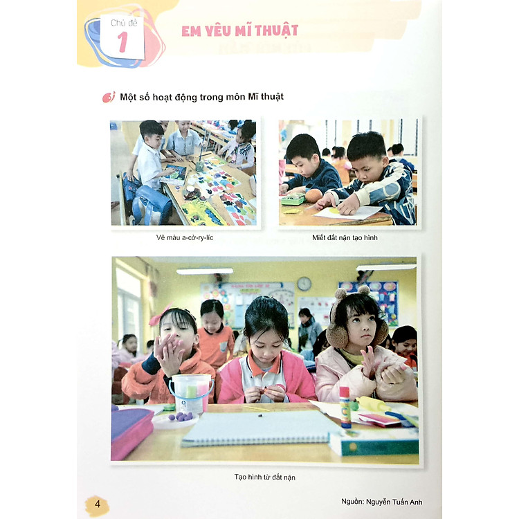 Giáo Khoa Vở Bài Tập Mĩ Thuật 3 (Kết Nối) - Ảnh 5