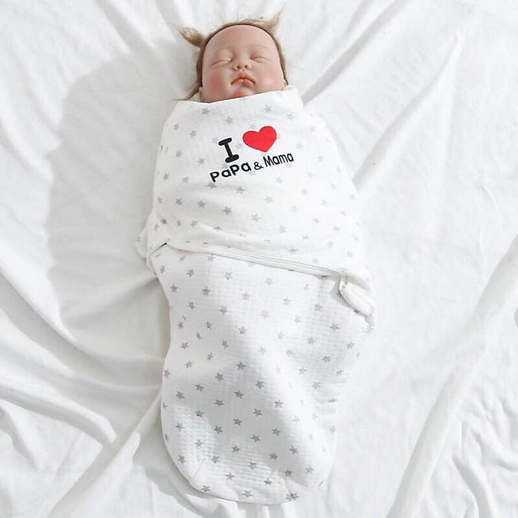 Ủ kén I LOVE PAPAMAMA cao cấp cho bé
