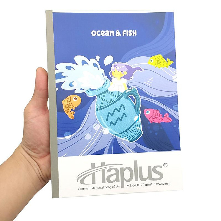 Vở Kẻ Ngang 120 Trang 70gsm Cosmo - Haplus 6430 - Ảnh 4