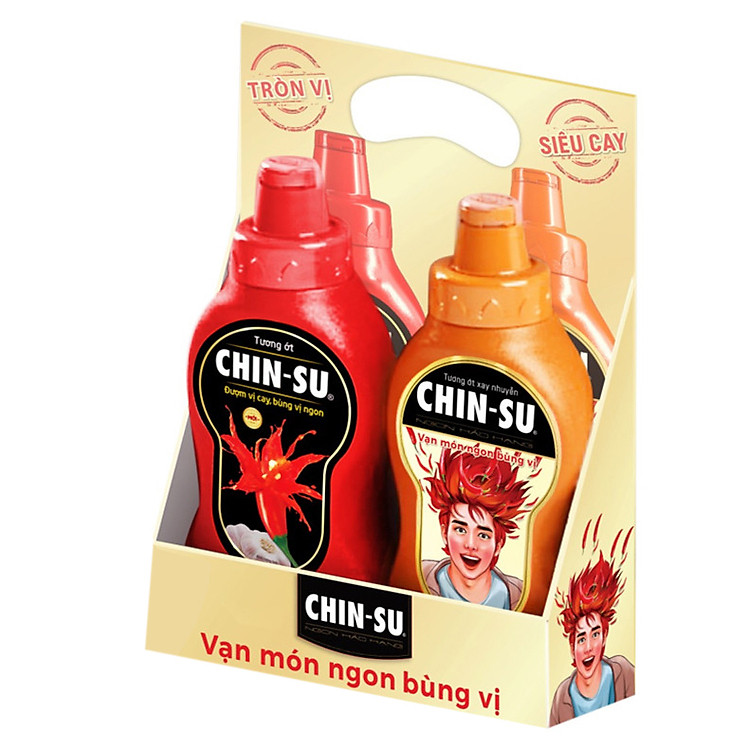 Combo 2 Tương Ớt Chin-Su Hảo Hạng (250g/ Chai)