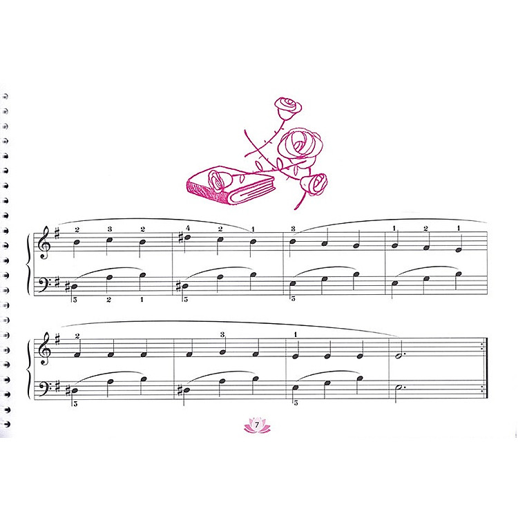 Tuyển Tập Tiểu Phẩm Piano Măng Non Phần 1 + 2 - Ảnh 6