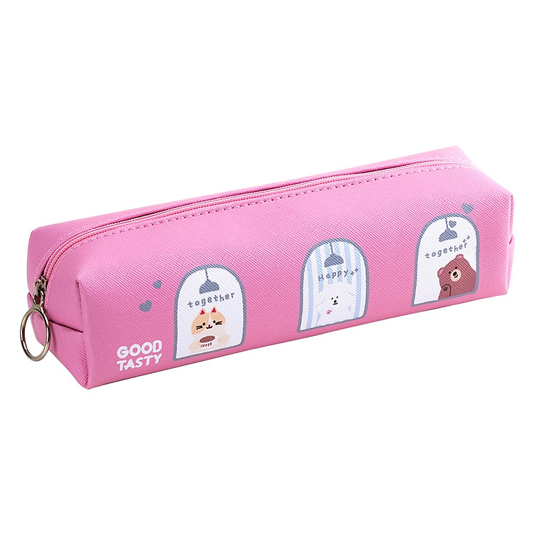 Hộp Bút Túi Đựng Bút Đồ Dùng Học Tập Đồ Dùng Cá Nhân Học Sinh Họa Tiết Vui Nhộn Deli - Bóp Viết Phù Hợp Cho Học Sinh, Đựng Mĩ Phẩm - Màu Sắc Tươi Sáng
